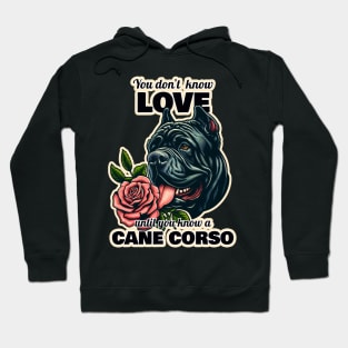 Cane Corso Valentine's day Hoodie